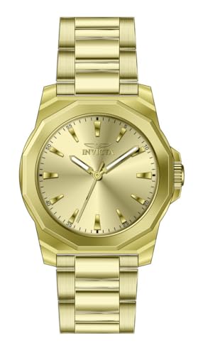 Invicta Men's Speedway 42mm Stainless Steel Quartz Watch, Gold (Model: 46840)