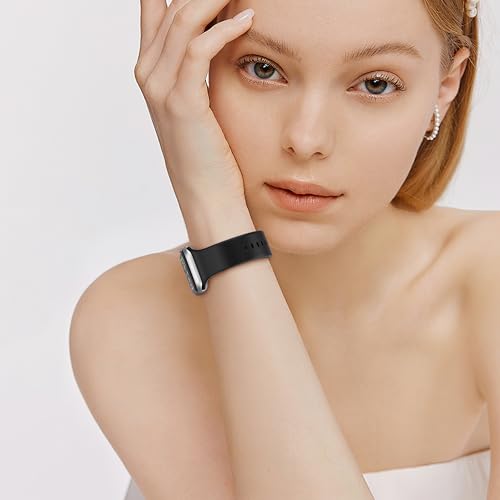 Kounlsyam 18 Pack Bands Compatible with Apple Watch Band 49mm 46mm 45mm 44mm 42mm 41mm 40mm 38mm for Women Men, Sport Silicone Breathable Strap for iWatch Series Ultra 11 10 9 8 SE 7 6 5 4 3 2 1
