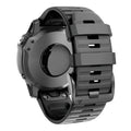 ANCOOL Compatible with Fenix 6/Fenix 7 Bands 22MM Quickfit Silicone Watch Band Replacement for Fenix 8 47mm/7 Pro/6 Pro/5/5 Plus/Approach S60/S62/Quatix 6 (Black)