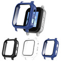 3 Pack Protective Case Compatible with Gabb Watch 3/3e - Hard PC Bumper Cover with Built-in Tempered Glass Screen Protector