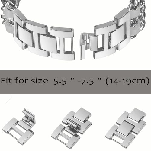 Silver Bracelet Band with Cute Charm Compatible for Samsung Galaxy Watch 7 6 5 4 FE 40mm 44mm/5 Pro 45mm/6 Classic 43mm 47mm/4 Classic 42mm 46mm, Galaxy Active 2, 20mm Metal Replacement Strap for Women