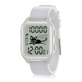 EZON T048 Digital Kids Watch for Teens Girls Boys,Sport Watch with Virtual Pet Cat Step Counter Stopwatch Pedometer Timer Alarm, No App Waterproof Fitness Tracker for Ages 7-18 (White)