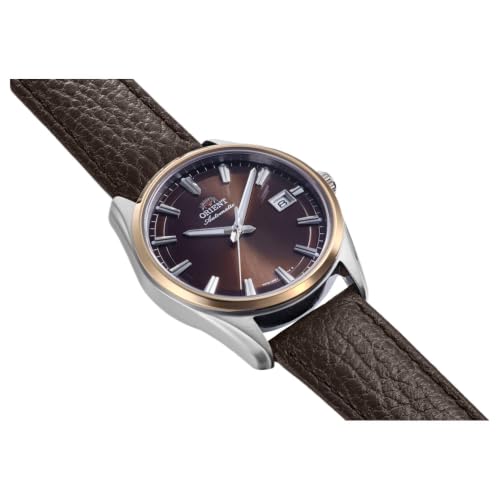 Orient Contemporary Stretto Date Automatic Brown Dial Watch RA-AC0R03Y30B