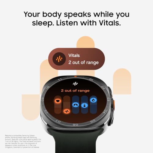 Samsung Galaxy Watch Ultra2, Titanium Gray, 47mm LTE Smartwatch