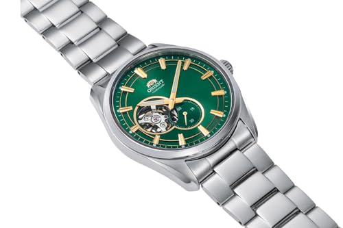 Orient Automatic/Hand-Winding Semi-Skeleton Dress Watch with Sapphire Crystal Model: RA-AR0008E30B
