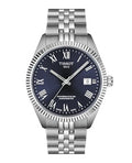 Tissot Ballade Powermatic 80 COSC 39mm, Swiss Automatic Watch for Men, Stainless Steel Case, Blue Dial, T1564081104300