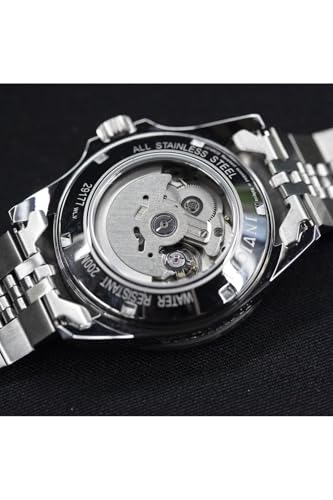 Invicta Men's Pro Diver Automatic Watch with Stainless Steel Band, Silver (Model: 29177)