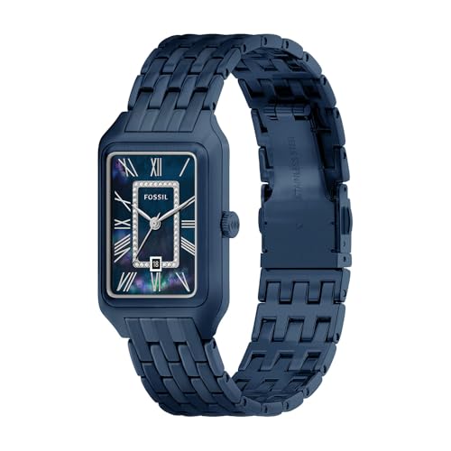 Fossil Raquel Quartz Blue Dial Ladies Watch ES5479