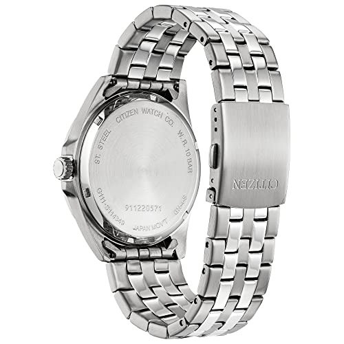 Citizen Quartz Mens Watch, Stainless Steel, Classic, Silver-Tone (Model: BI5050-54E)