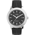 Timex Men's Waterbury Metropolitan 41mm Watch - Black Strap Black Dial Stainless Steel Case