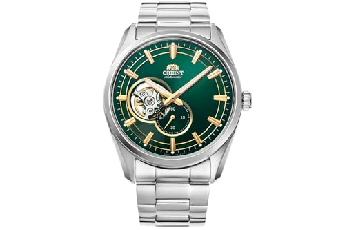 Orient Automatic/Hand-Winding Semi-Skeleton Dress Watch with Sapphire Crystal Model: RA-AR0008E30B