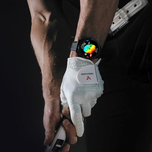 Voice Caddie T11 PRO GPS Golf Watch AMOLED Display, Green Undulation No Monthly Subscription 40k+ Preinstalled Courses w/Shot Tracking, Practice Tempo Mode, Putt View 1.3" OLED Touchscreen Plus V-A.I