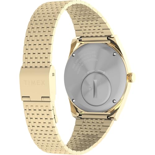 Timex Men's Falcon Eye 38mm Watch - Gold-Tone Bracelet Black Dial Gold-Tone Case