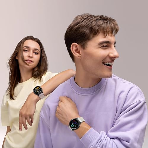 Folavii 20mm Magnetic Braided Nylon Band Compatible With Garmin Vivoactive 6/Vivoactive 5/3/3 Music Watch Bands, Quick Release Stretchy Strap Replacement for Venu Sq 2/Forerunner 55/165/245/645