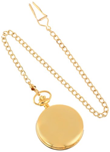 Charles-Hubert, Paris Gold-Plated Mechanical Pocket Watch