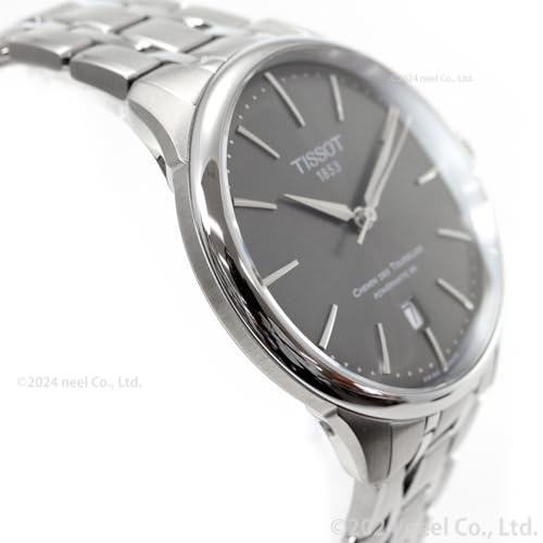 Tissot Chemin des Tourelles Powermatic 80, Swiss Automatic Watch for Men, 39mm, Stainless Steel Case, T1398071106100