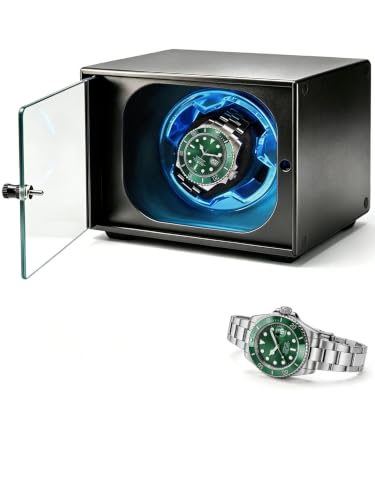 Cevale Single Watch Winder Watches,Premium Anodized Aluminum Watch Winders