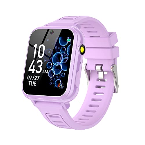 Kids Smart Watches Girls Gifts Age 3-12, Smart Watch for Kids with 39 Games Camera Video Recorder Music Player Alarm Calculator Stopwatch Flashlight Pedometer Gift Toys for Girls Ages 5 6 7 8 9 10