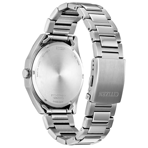 Citizen Men's Eco-Drive Sport Casual Odyn Watch, Silver-Tone Stainless Steel Bracelet, Blue Dial, 3 Hand, Date (Model: BM7630-80L)