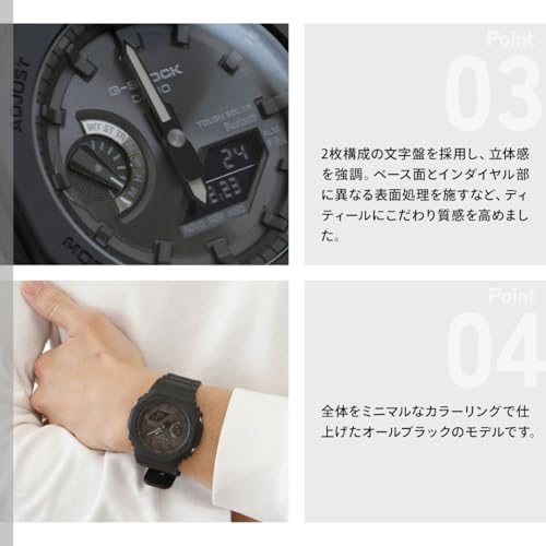 Casio GA-B2100-1A1JF [G-Shock GA-B2100 Series Men's Rubber Band] Watch Shipped from Japan Released in Apr 2022