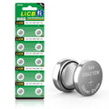LiCB 10 Pack SR621SW 364 Watch Battery,Long-Lasting & Leak-Proof,High Capacity Silver Oxide 1.55V Button Cell Batteries for Watch