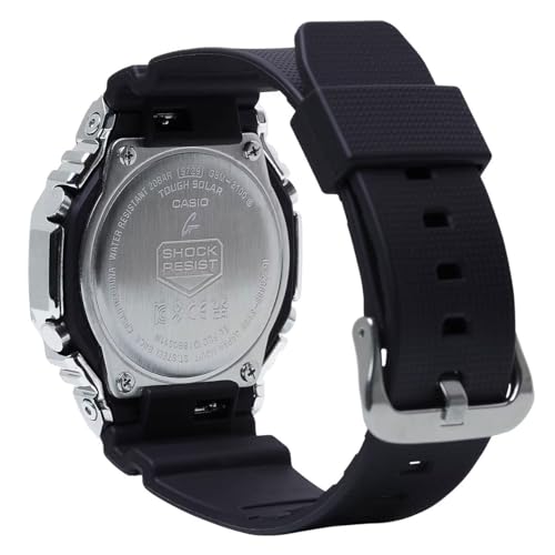G-Shock Casio G-Steel Solar Connected Green Dial Black Resin Strap Watch - GBM2100A-1A3