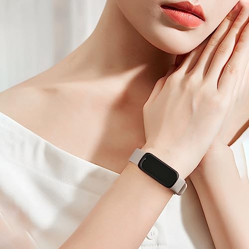 AK Band Compatible with Fitbit Inspire 3 Bands for Women Men, Adjustable Replacement Sport Wristbands Straps for Fitbit Inspire 3 Fitness Tracker (Starlight)