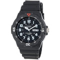 Casio Men's Quartz Day-Date Indicator Black Resin Dive Watch (Model: MRW200H-1BV)