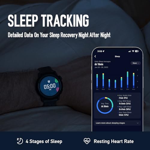 COROS PACE 3 GPS Sport Watch - Lightweight, Comfortable Running Watch, 17-Day Battery Life, Accurate GPS, Heart Rate Monitor, Navigation, Sleep Tracking - White Silicone