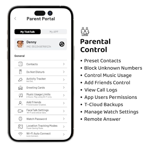 TickTalk 5 Kids Smart Watch with GPS Tracker, Voice & Video Calling, Texts, SOS & Parental Controls | Safe 4G LTE Smartwatch with Free Music, Reminders & School Mode for Boys & Girls Ages 3-12