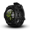 ALPHAGEAR Delta Smartwatch for Men, Tactical Rugged Smart Watch, IP69K Water + Dust Resistant, 380mAh 21-Day Battery, Bluetooth Calling, Operates -15F to 140F, for Android iPhone, Dark Night