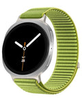 Nylon Loop Sport Band Compatible with Samsung Galaxy Watch 8 40mm/44mm, 2025 Soft Adjustable Replacement Strap for Galaxy Watch 8 Classic 46 mm Women Men (Field Green)