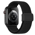 Magnetic Braided Band Compatible with Kids Apple Watch Band 38mm 40mm 41mm 42mm 44mm 45mm 46mm, Stretchy Nylon Solo Loop for iWatch Series 11 10 9 8 7 6 5 4 3 2 1 SE3 SE2 SE1 Girls Boys Small Wrists