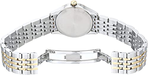 Bulova Classic Quartz Ladies Watch, Stainless Steel , Two-Tone (Model: 98M124)