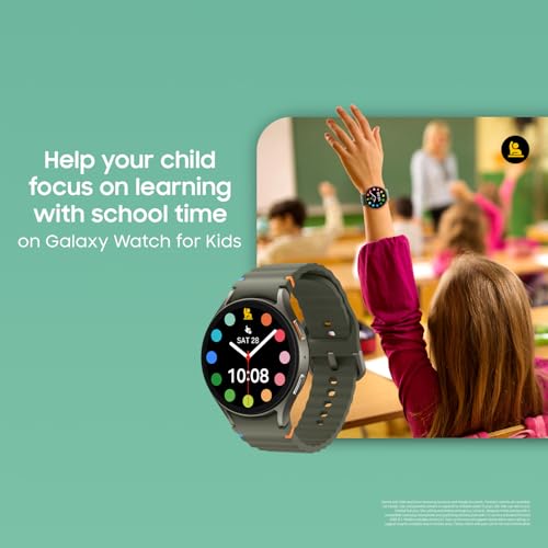 Samsung Galaxy Watch 7 44mm LTE AI Smartwatch w/Energy Score, Wellness Tips, Heart Rate Tracking, Sleep Monitor, Fitness Tracker, 2024, Silver [US Version, 1Yr Manufacturer Warranty]