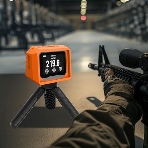 SKIDAYO Silicone Protective Case for Garmin Xero C1 Pro/Xero C2 Chronograph - Shockproof, Durable Design (Orange)