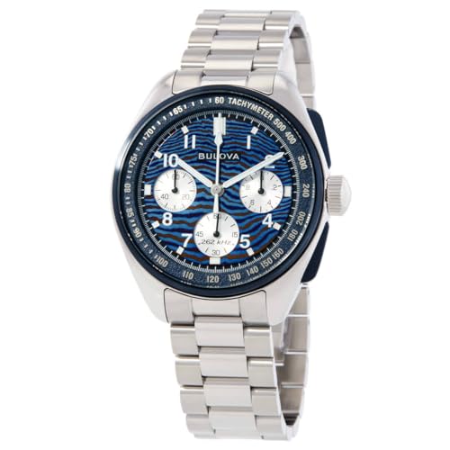 Bulova Lunar Pilot Timascus Dial 150th Anniversary Limited Edition Watch 43.5mm - 98A329