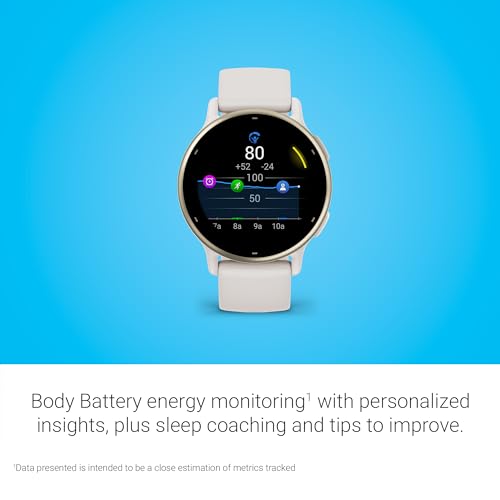 Garmin vívoactive 5, Health and Fitness GPS Smartwatch, AMOLED Display, Up to 11 Days of Battery (Renewed)