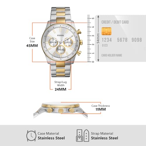 Sullivan Multifunction Two-Tone Stainless Steel Watch