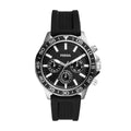 Bannon Multifunction Black Silicone Watch BQ2494