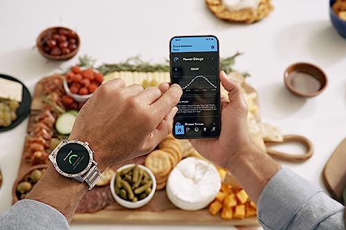 Citizen CZ Smart PQ2 44MM Sport Smartwatch with YouQ App with IBM Watson® AI and NASA Research, Wear OS by Google, HR, GPS, Fitness Tracker, Amazon Alexa™, iPhone Android Compatible, IPX6 Rating
