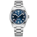 PAGRNE DESIGN Watches Men Automatic Mechanical 38MM Men's Pilot Watch NH35A Waterproof 200m Dive Sport Sapphire Glass Stainless Steel Wrist Watch