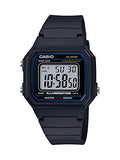 Casio W-217H Series | Digital Watch | Easy Reader Large Display | LED Backlight | 1/100-Second Stopwatch | Daily Alarm | 7-Year Battery | 50M Water Resistant