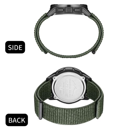 CakCity Military Digital Watches for Men - Compass, Waterproof, Tactical & Sport, Hiking Watches