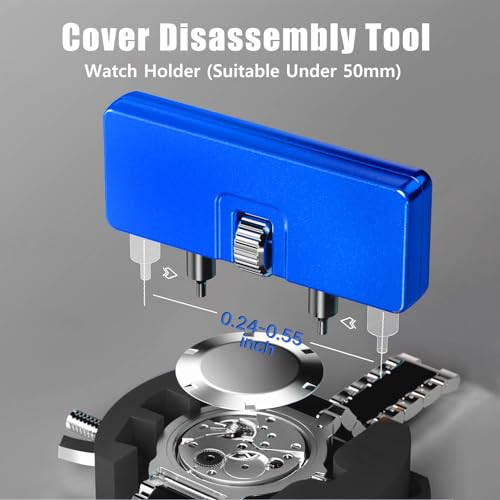 EasyTime Watch Battery Replacement Kit: Professional Watch Repair Tools Set
