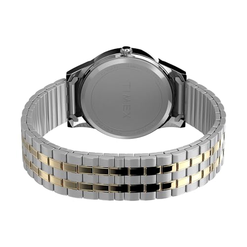 Timex Men's T26481 Charles Street Two-Tone Expansion Band Watch