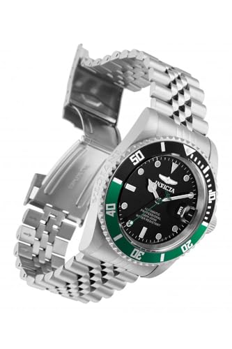 Invicta Men's Pro Diver Automatic Watch with Stainless Steel Band, Silver (Model: 29177)