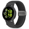 Folavii 20mm Magnetic Braided Nylon Band Compatible With Garmin Vivoactive 6/Vivoactive 5/3/3 Music Watch Bands, Quick Release Stretchy Strap Replacement for Venu Sq 2/Forerunner 55/165/245/645