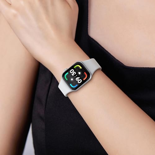 Kounlsyam 18 Pack Bands Compatible with Apple Watch Band 49mm 46mm 45mm 44mm 42mm 41mm 40mm 38mm for Women Men, Sport Silicone Breathable Strap for iWatch Series Ultra 11 10 9 8 SE 7 6 5 4 3 2 1