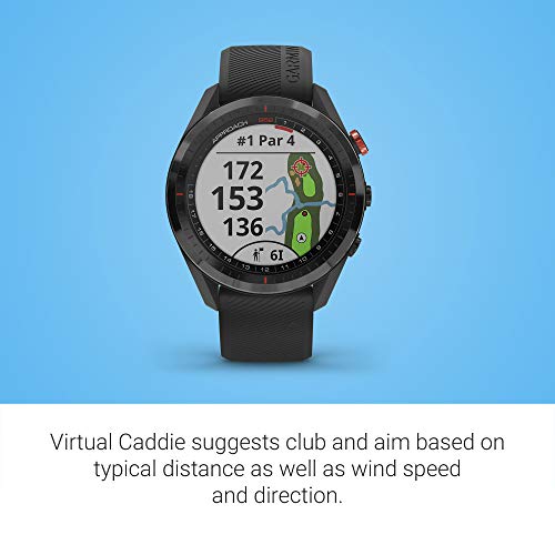 Garmin Approach S62 Bundle, Premium Golf GPS Watch with 3 CT10 Club Tracking Sensors, Built-in Virtual Caddie, Mapping and Full Color Screen, Black